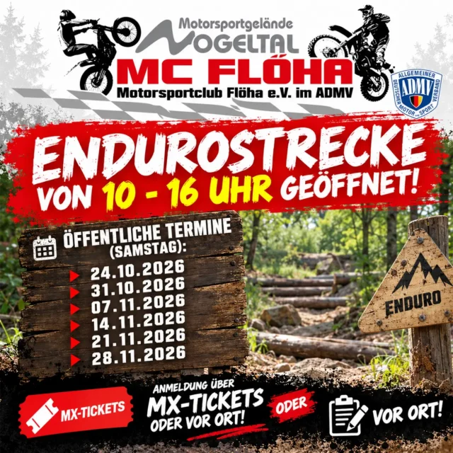 Enduro-Training im Vogeltal – Fahrspaß für Groß und Klein beim MC Flöha!
